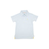 Prim and Proper Polo: Buckhead Blue/Seaside Sunny Yellow