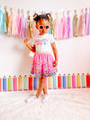 Raspberry Confetti Tutu