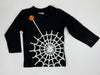 Spooky Spider-web Knit long sleeve shirt