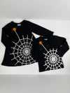 Spooky Spider-web Knit long sleeve shirt