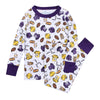 Future Draft Pick Long Pajama: Purple & Gold