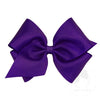 Mini King (Large) Solid Color Hair Bow