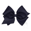 Mini King (Large) Solid Color Hair Bow