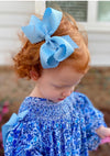 Scalloped Medium Hair Bows