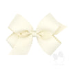 Scalloped Medium Hair Bows