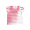 Pocket Shirt and Short French Terry: Stripe Vintage Red