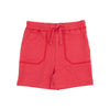 Pocket Shirt and Short French Terry: Stripe Vintage Red