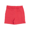 Pocket Shirt and Short French Terry: Stripe Vintage Red