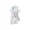 Pickleball Blue Swaddle Blanket