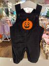 Jack-O-Lantern Corduroy Romper