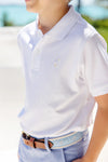 Prim & Proper Polo: worth avenue white