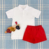 Prim & Proper Polo: worth avenue white