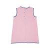 Annie Apron Dress: Palm Beach Pink With Gift Applique