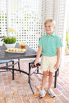 Sheffield Shorts: Bellport Butter Yellow With Buckhead Blue Stork