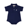 Prim & Proper Polo: Nantucket Navy