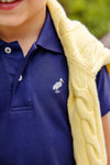 Prim & Proper Polo: Nantucket Navy