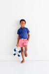 Prim & Proper Polo: Nantucket Navy