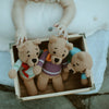 Plush Teddy Bear: Soft Purple