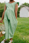 Green Daisy Pant Romper