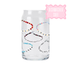 Eras Bracelets | Iced Coffee Glass w. Lid