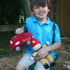 Fireman Knit Doll: 12" Plush