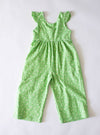 Green Daisy Pant Romper