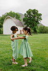 Green Daisy Pant Romper