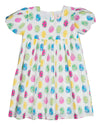 Easter Egg Balloon Sleeve Dress