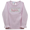 Big Sister Smocked Long Sleeve Shirt