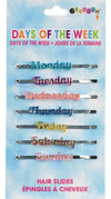 Days Of The Week Hair Slides