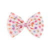 Candy Hearts Tulle Bow Clip