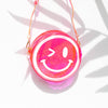 Jelly Handbag - Pink Winky Face ๐