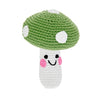 Friendly Plush Mushroom Rattle