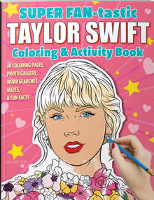  Taylor Swift Coloring & Activity Book