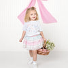 Floral & Bow Watercolor Short Sleeve Tee