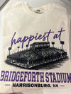 Happiest at Bridgeforth Stadium Tee