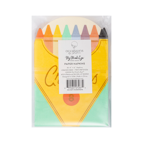 Crayon Box Napkin