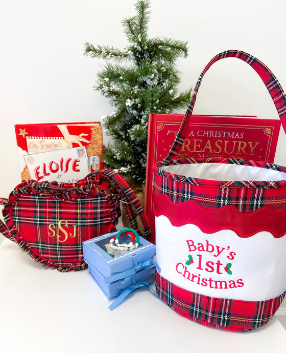 Baby's 1st Christmas Tote/Gifting Bucket