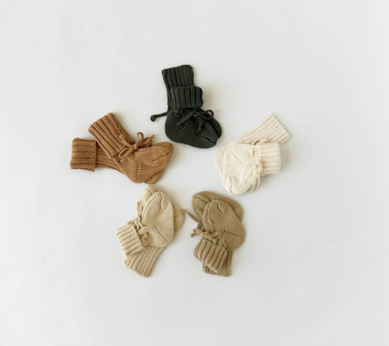 Knitted Booties Socks