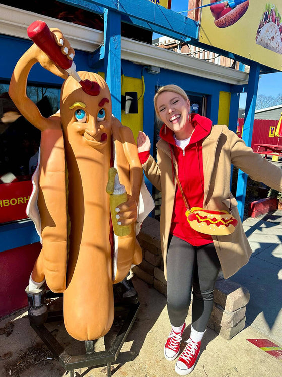 Classic Hot Dog Handbag