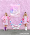 TS Long Live / Never Grow Up Reversible Banner | Fabric Wall: Original 36x26"