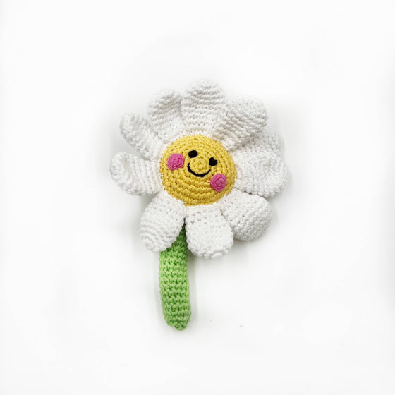 Daisy Flower Rattle