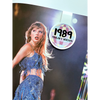 1989 disco Taylor Swift inspired magnetic bookmark