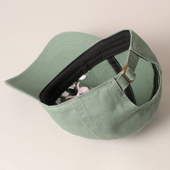 Mama & Bow Embroidered Baseball Cap