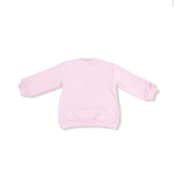 Basketball Oversized Sweatshirt: Pink