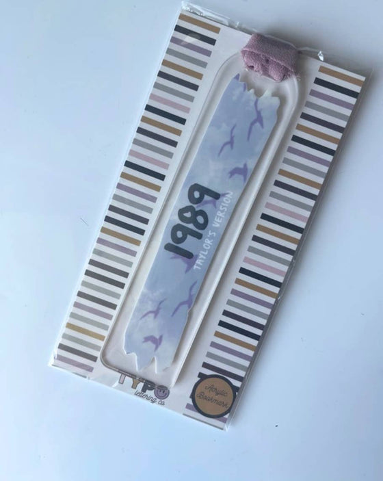 Taylor Swift acrylic bookmark: Lover