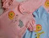 Zoo Friends Applique Shirt - Blue