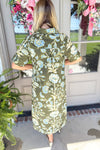 Olive Bloom Dress