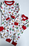 Holly Jolly Cookies Zipper Pajamas