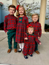 Red Plaid Button Down Shirt